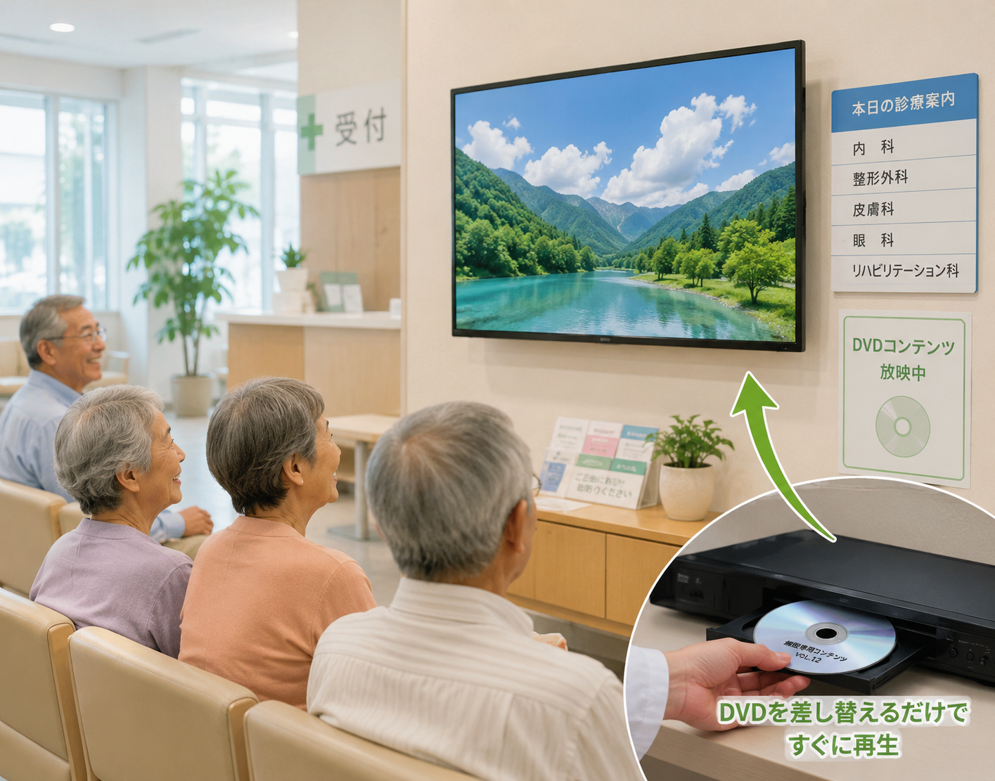 DVDコンテンツ供給